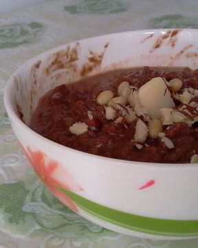 Шоколадная рисовая каша