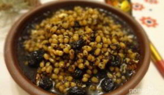 рождественская кутья с медовой водой