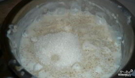 ячневая каша на молоке