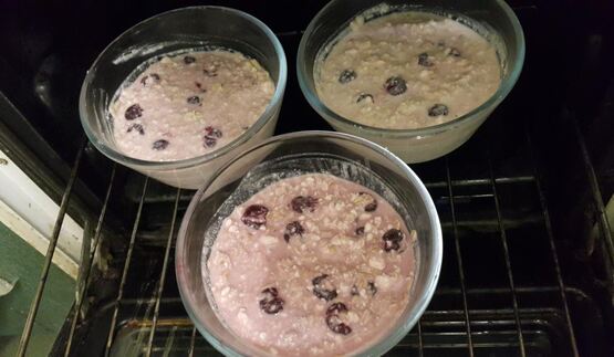 запеченная овсяночка