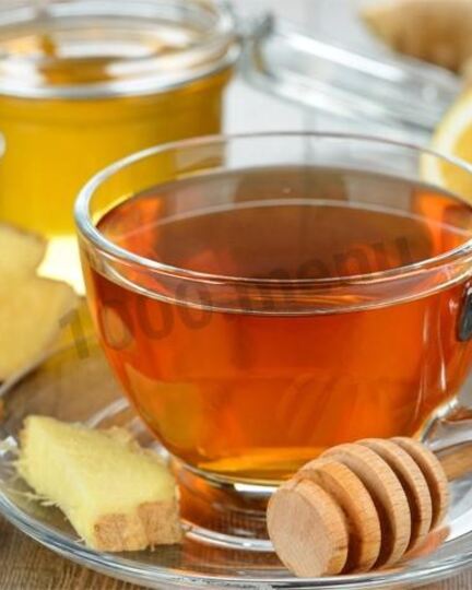 Рецепт чая с имбирем, медом и водкой