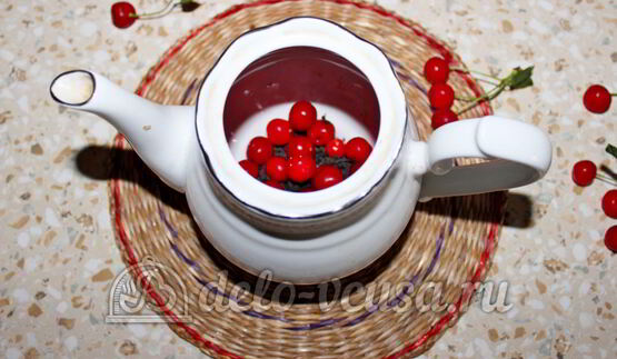 чай с вишней