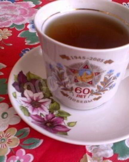 Рецепт черного чая с мятого