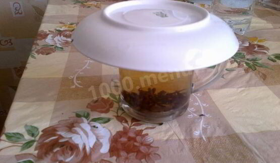 черный чай с мятой