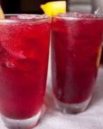 Красный чай с имбирем и лимоном