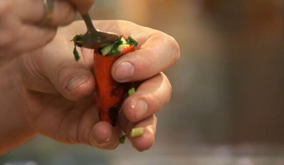 рыба святого петра с чайным соусом бергамот