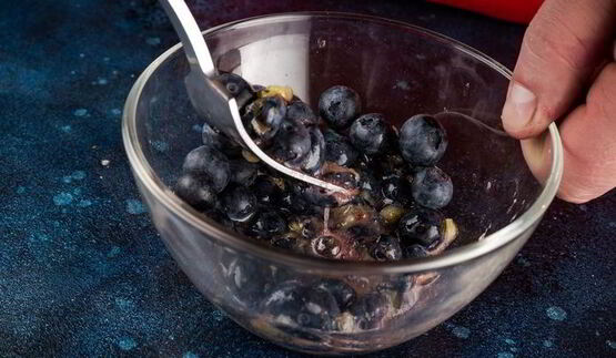 зеленый чай с голубикой