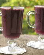 Чернично-ежевичный коктейль