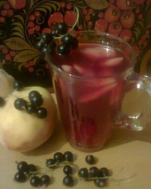 Черносмородиновый коктейль
