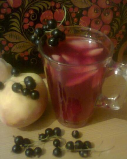 Рецепт черносмородинового коктейля