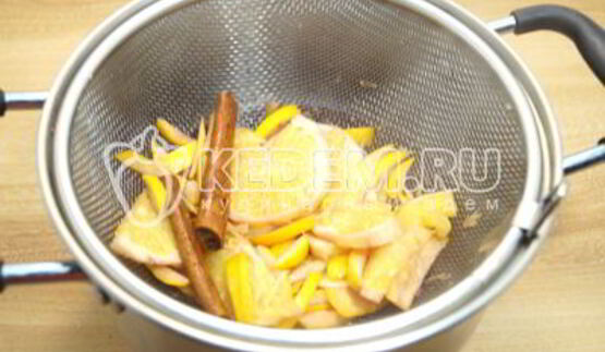 глинтвейн с апельсином