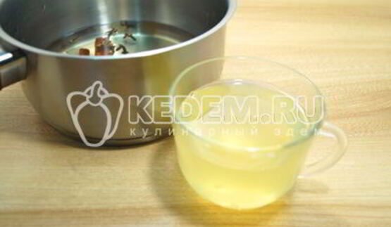 яблочный глинтвейн