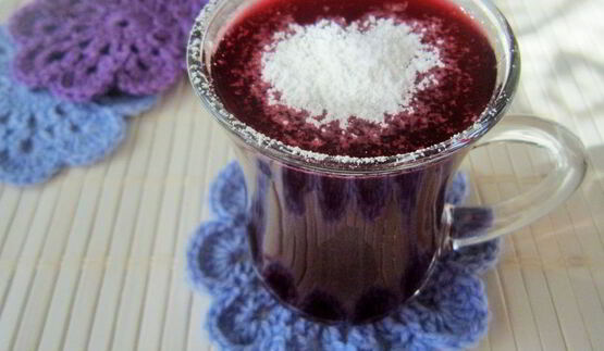 черничный кисель