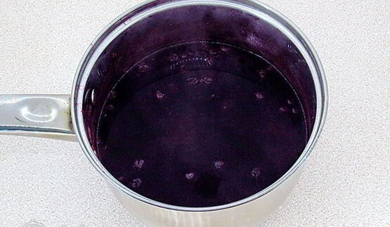 кисель из черники