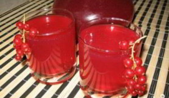 кисель из красной смородины
