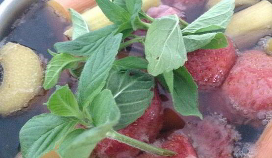 кисель из ревеня