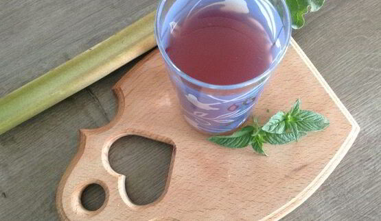 кисель из ревеня