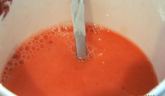 кисель клюквенный