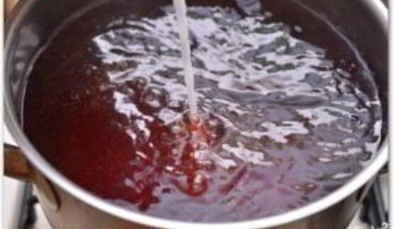 клубничный кисель