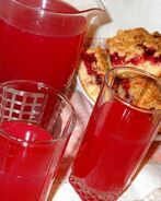 Клюквенный кисель