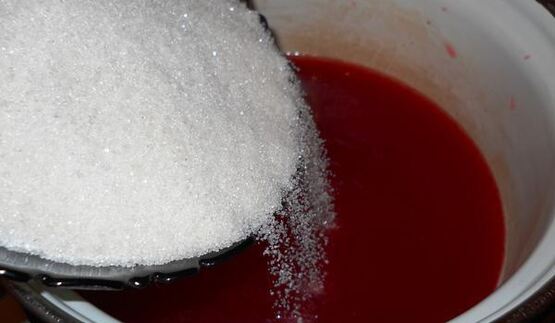 клюквенный кисель