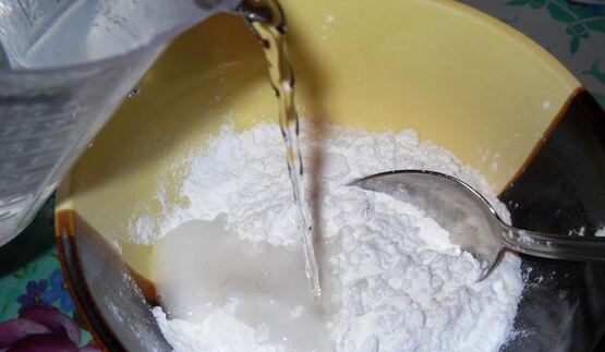 клюквенный кисель