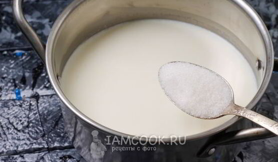 молочный кисель из картофельного крахмала