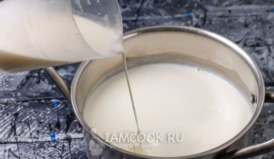 молочный кисель из картофельного крахмала