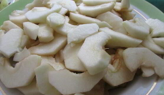 пляцок яблоки под кисельным небом