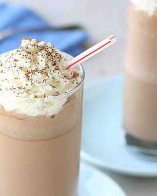 Фраппе с коньяком и кофе