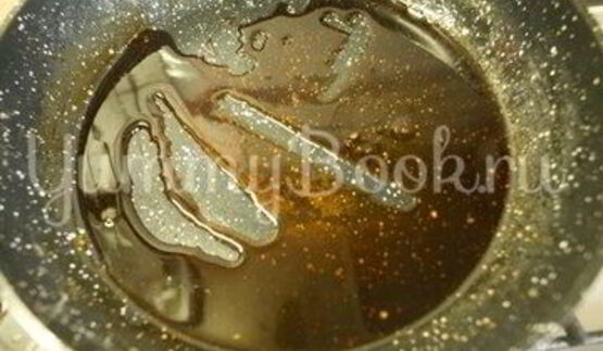 карамелизированные баклажаны с кофейным соусом