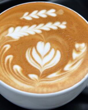 Классический кофе латте по-домашнему