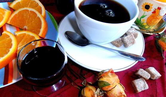 кофе с бальзамом