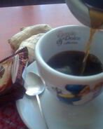 Кофе с имбирем и корицей