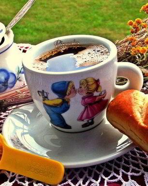 Кофе с кунжутом