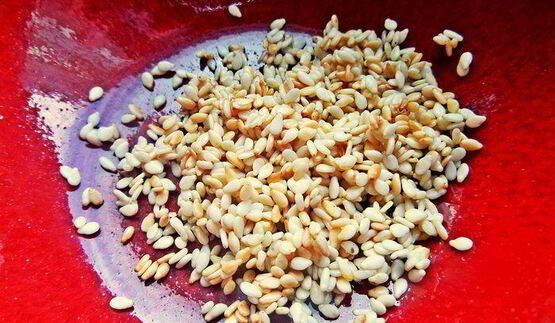 кофе с кунжутом