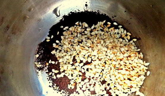 кофе с кунжутом