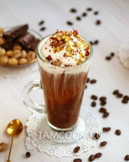 Рецепт кофе с мороженым