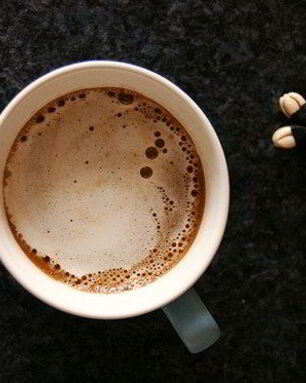Кофе с воздушной молочной пенкой