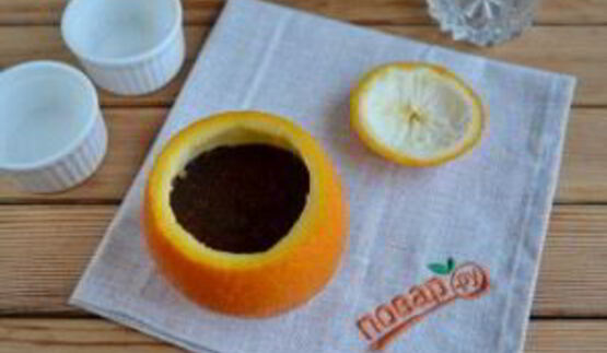 кофе в апельсине бодрячок