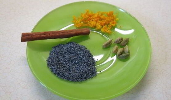 ледяной кофе в песочных штофах палитра