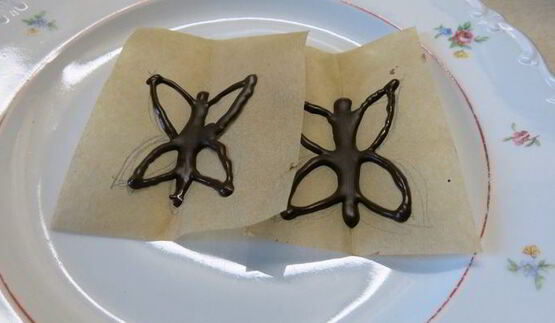 ледяной кофе в песочных штофах палитра