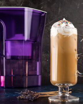 Летний лавандовый кофе