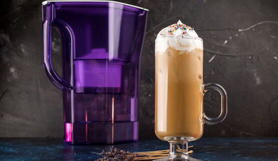 летний лавандовый кофе