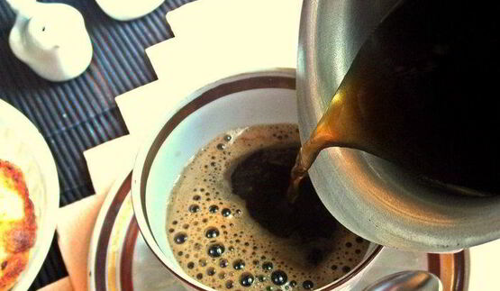 пикантный кофе с чесноком