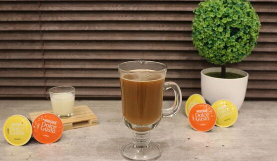 сливочный кофе с мороженым