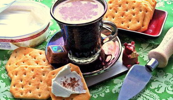 сырный кофе