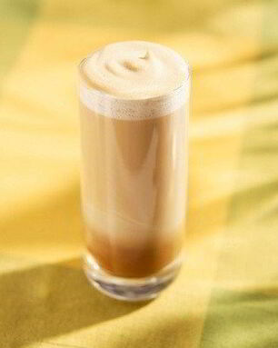 Воздушный ледяной кофе