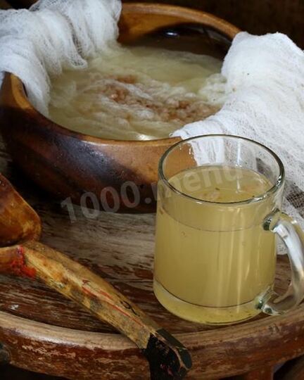 Рецепт березового кваса с ячменем