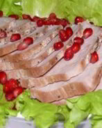 Буженина маринованная с луком в квасе